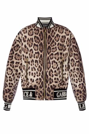 Leopard print bomber jacket, zdjęcie 1 Leopard print bomber jacket od Dolce & Gabbana
